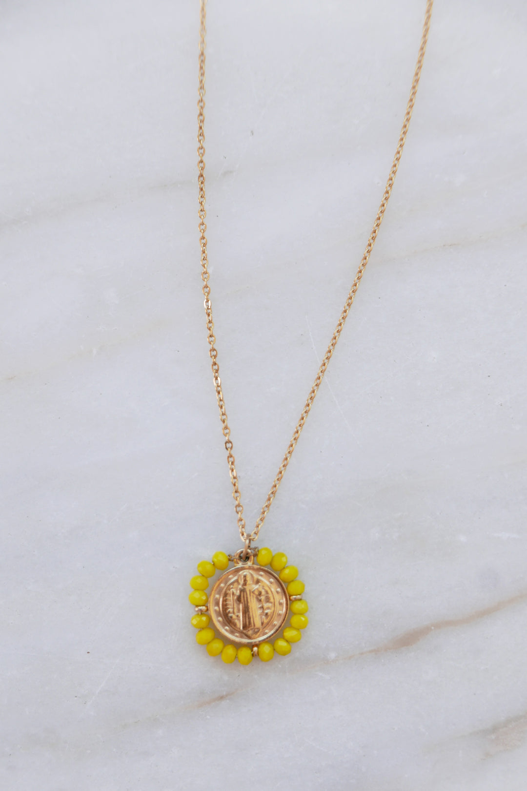 Santo Necklace - Yellow - Palas