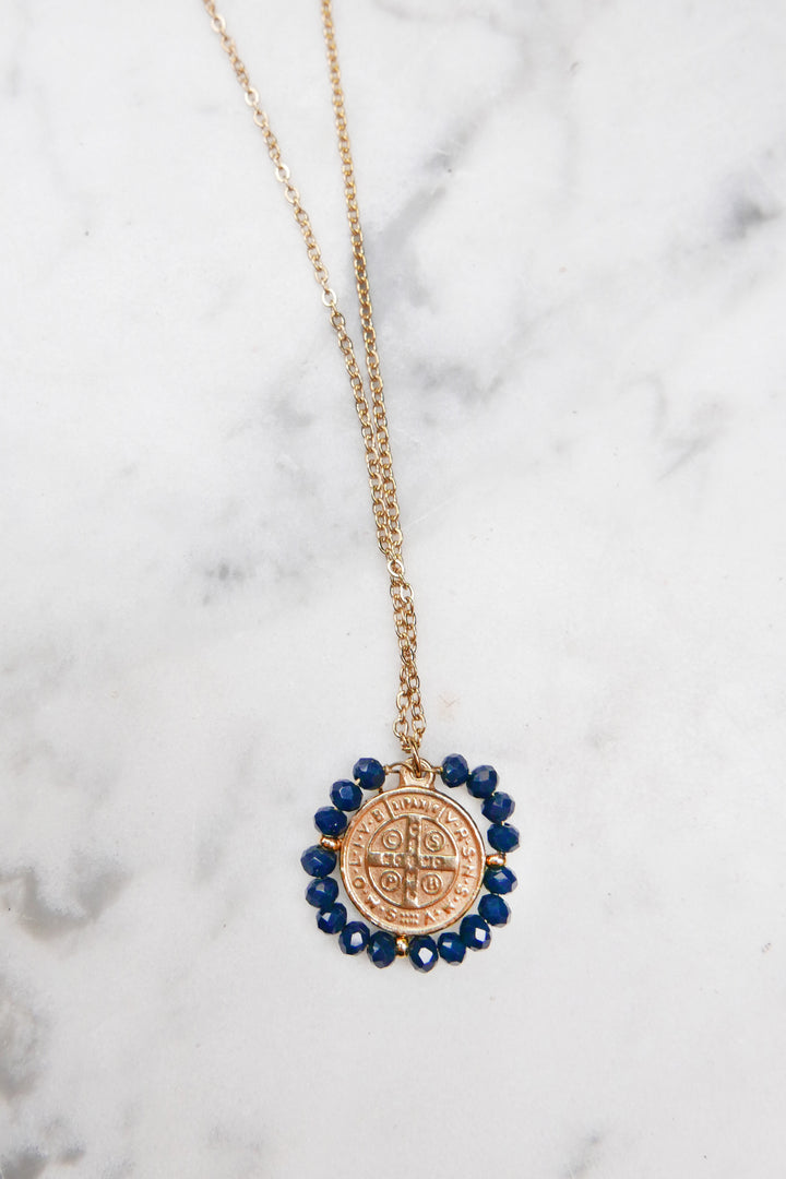 Santo Necklace - Midnight Blue - Palas