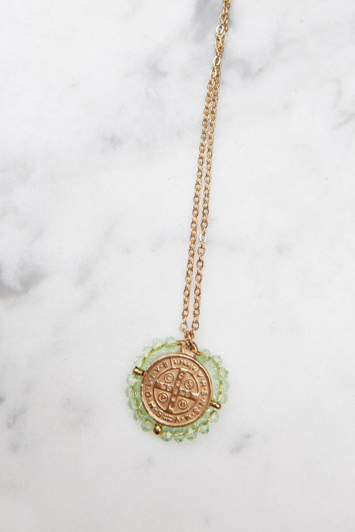 Santo Necklace - Water Green - Palas